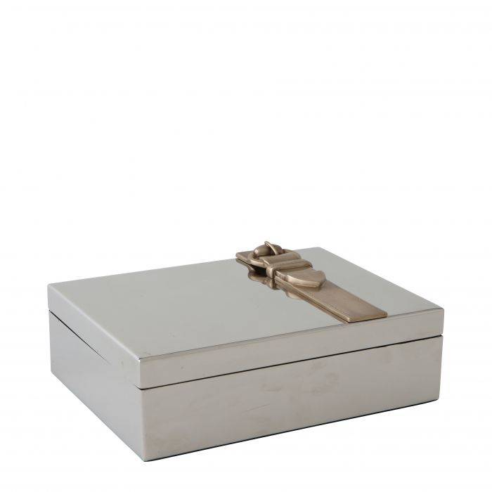 Eichholtz 107133 Jewel Box Aladdin nickel finish aged brass belt