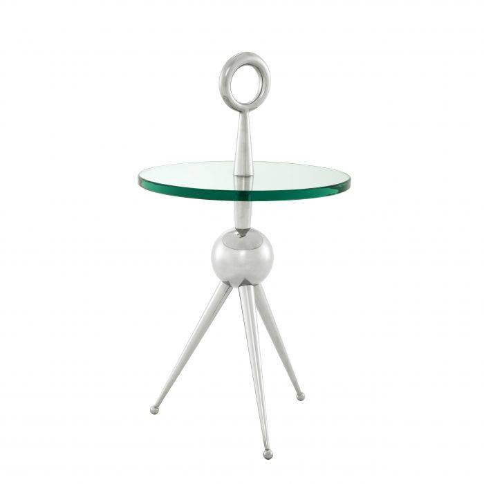 Eichholtz 111566 Side Table Alba nickel finish