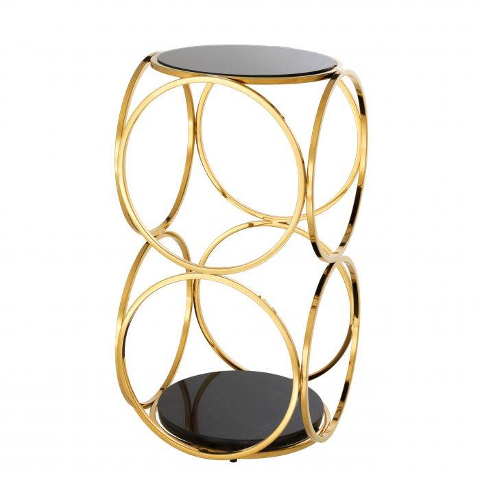 Eichholtz 109865 Side Table Alister gold finish