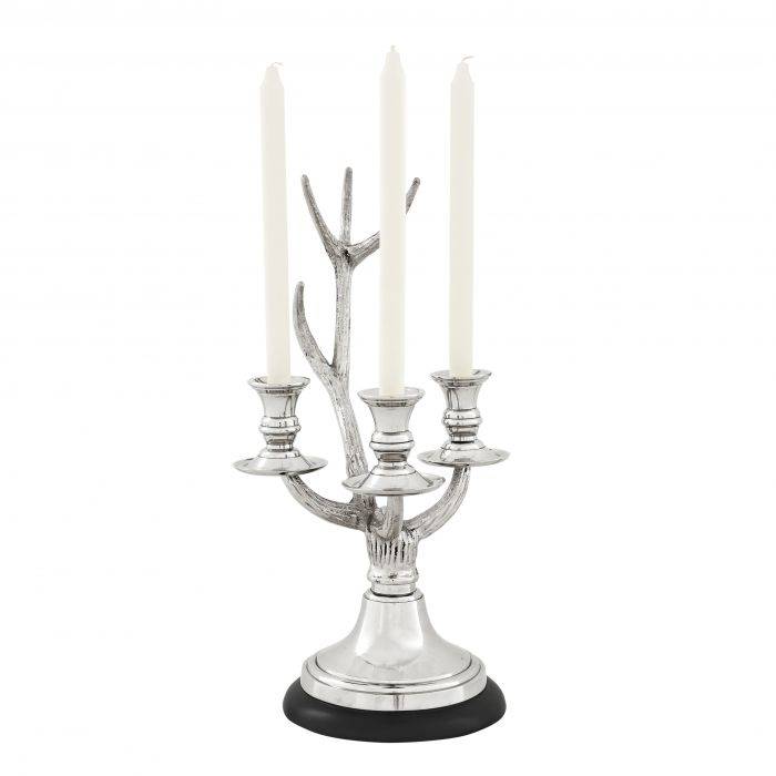 Eichholtz 109167 Candle Holder Anderson nickel finish