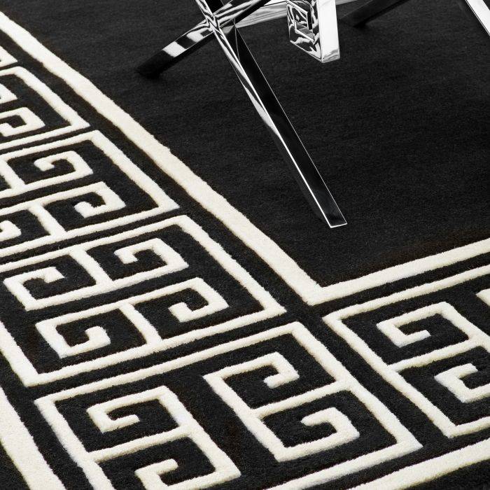 Eichholtz 108536 Carpet Apollo black & off-white 170 x 240 cm