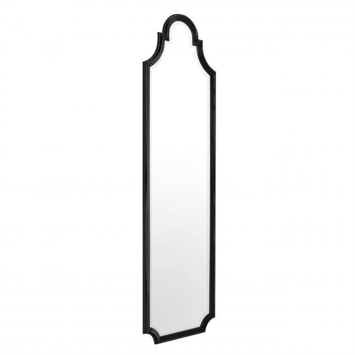 Eichholtz 111954 Mirror Arayna piano black finish 200 x 54 cm