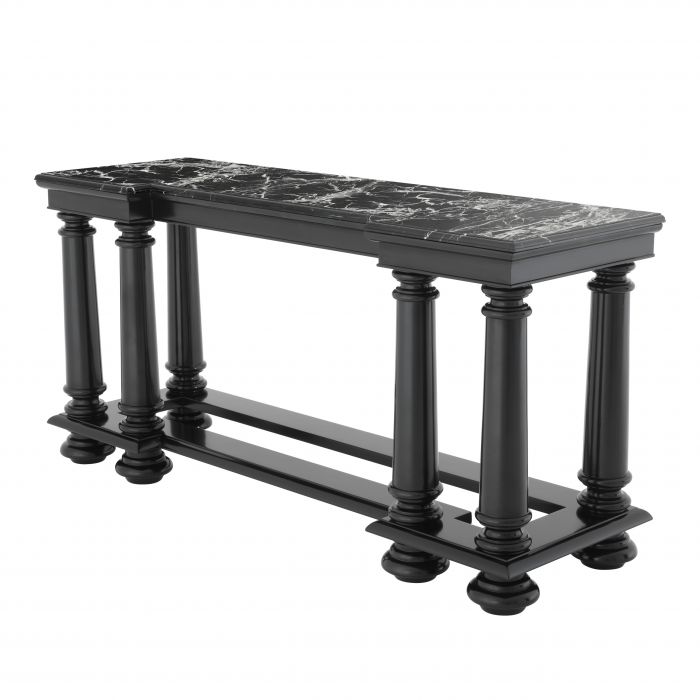 Eichholtz 111346 Console Table Archibald waxed black finish 