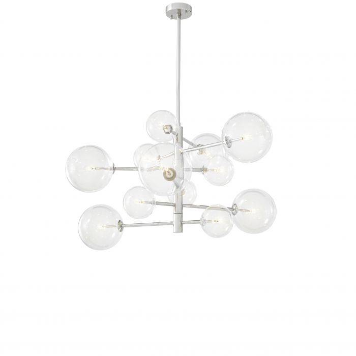 Eichholtz 111976 Chandelier Argento S nickel finish