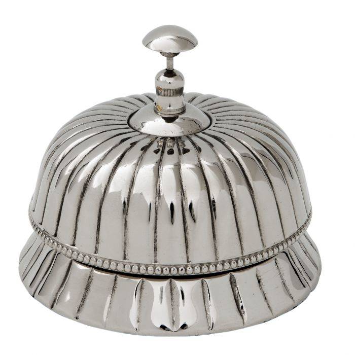 Eichholtz 107043 Serving Bell Asprey nickel finish