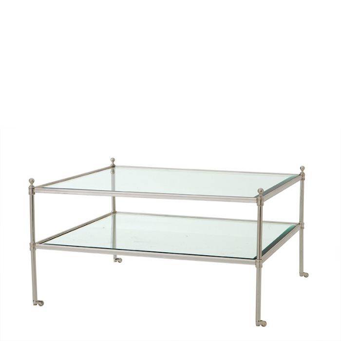 Eichholtz 107216 Coffee Table Aubrey silver plated