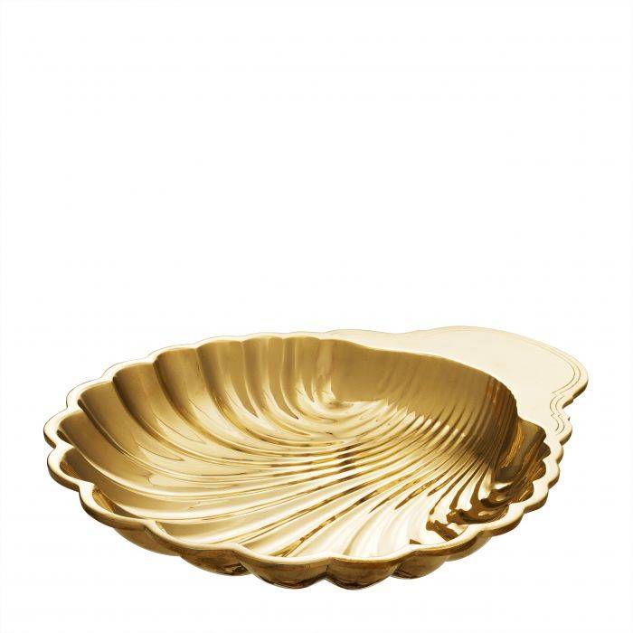 Eichholtz 111136 Tray Belleville polished brass