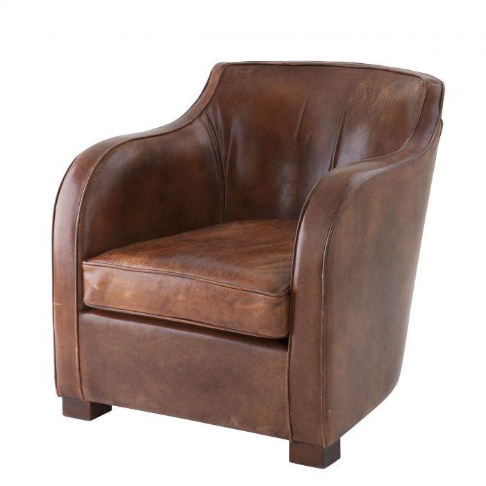 Eichholtz 107456 Club Chair Berkshire tobacco leather