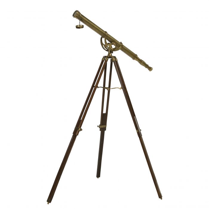 Eichholtz 100584 Telescope Bicton brown/antique brass finish