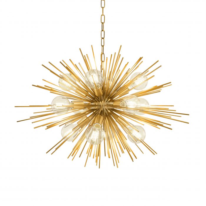 Eichholtz 110207 Chandelier Boivin matte brass finish
