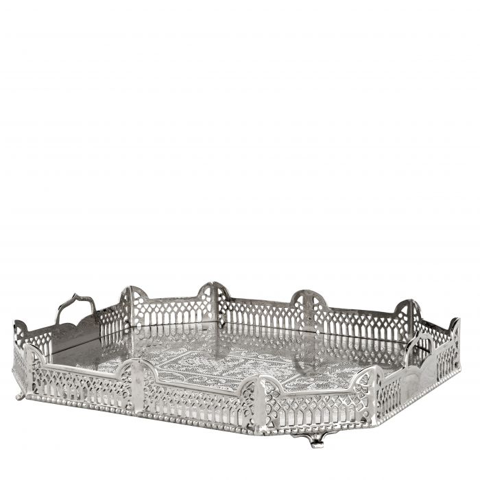 Eichholtz 103799 Tray Boxgrove nickel finish