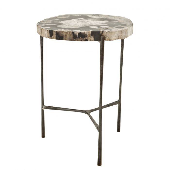 Eichholtz 109032 Side Table Boylan petrified wood