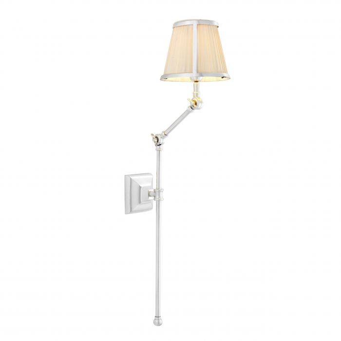 Eichholtz 111542 Wall Lamp Brunswick silver plated finish