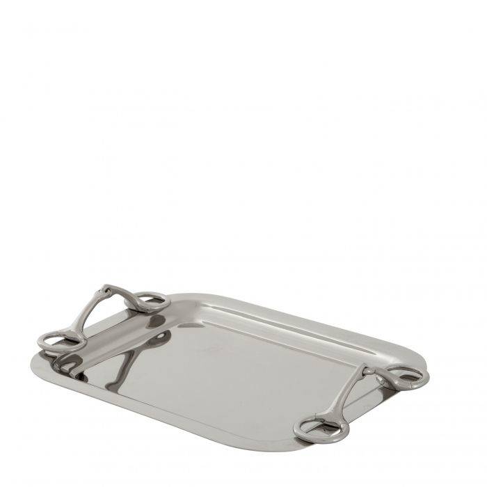 Eichholtz 107240 Tray Buccaneer S nickel finish