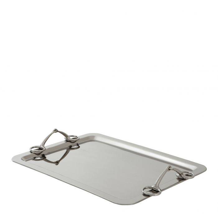 Eichholtz 107242 Tray Buccaneer L nickel finish