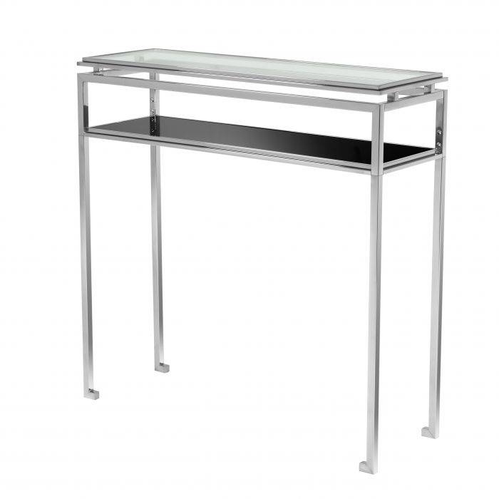 Eichholtz 111362 Console Table Calvin polished ss 90 cm
