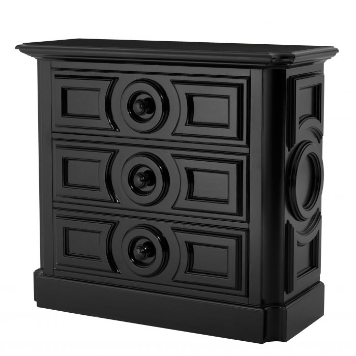 Eichholtz 109617 Chest Cambon black finish