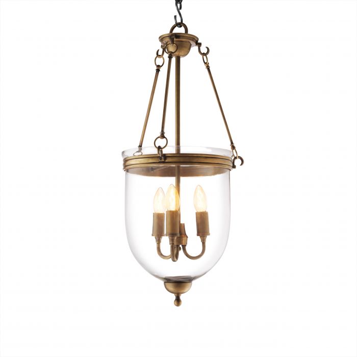 Eichholtz 109235 Lantern Cameron vintage brass finish S