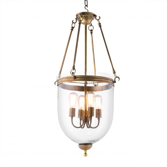 Eichholtz 109238 Lantern Cameron vintage brass finish M