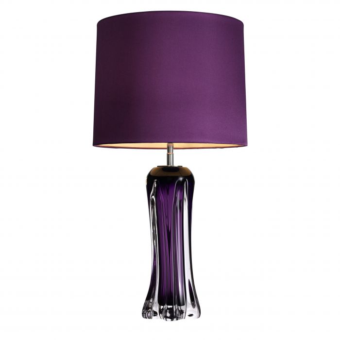 Eichholtz 110410 Table Lamp Castillo purple