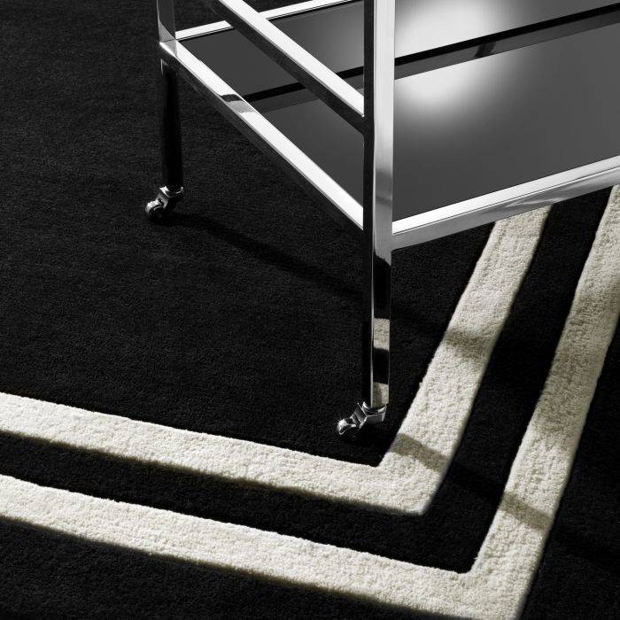 Eichholtz 109764 Carpet Celeste black & off-white 200 x 300 cm