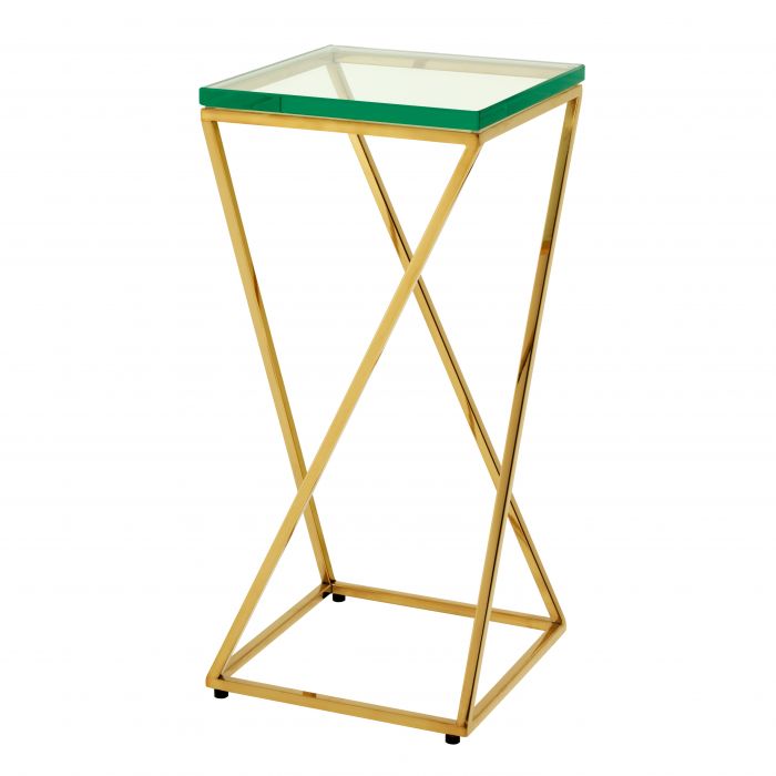 Eichholtz 109982 Side Table Clarion gold finish