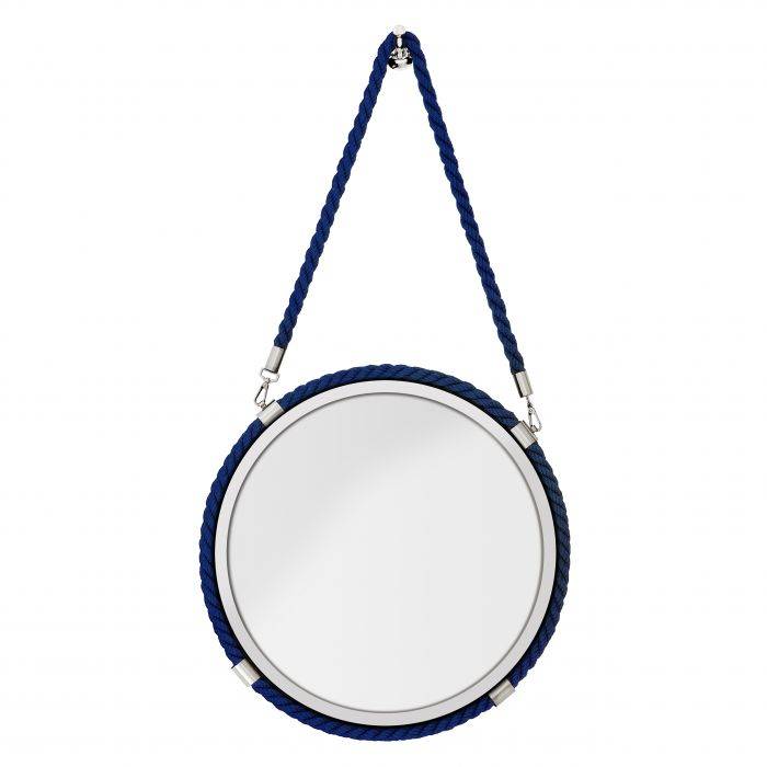 Eichholtz 107095 Mirror Clearwater nickel w rope L
