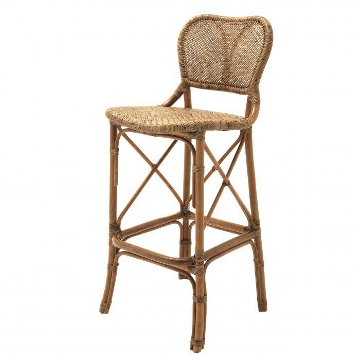 Eichholtz 111452 Bar Stool Colony honey finish