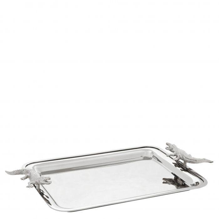 Eichholtz 109155 Tray Croc polished finish
