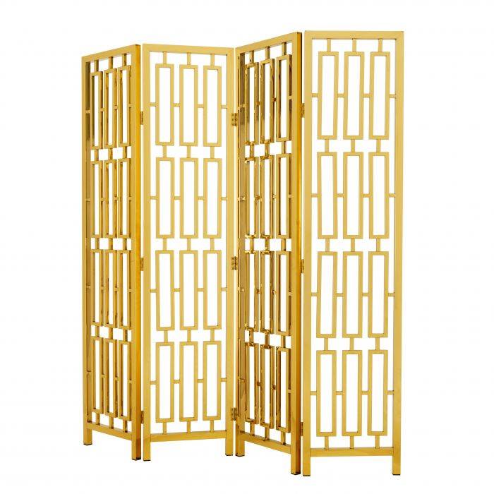 Eichholtz 109856 Folding Screen Davis gold finish