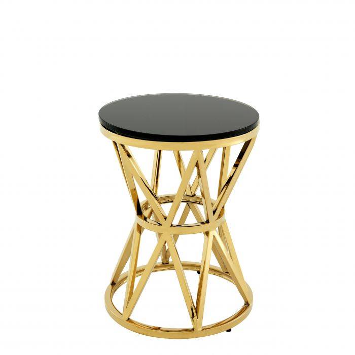 Eichholtz 109978 Side Table Domingo S gold finish