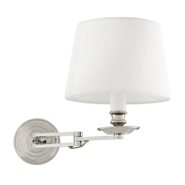 Eichholtz 108272 Wall Lamp Eclips nickel finish incl shade