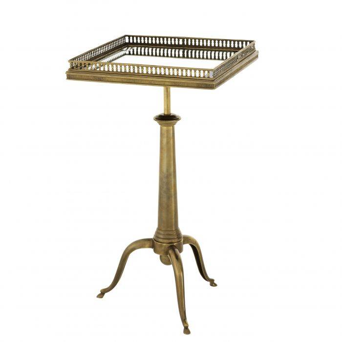 Eichholtz 110234 Side Table Emiliano vintage brass finish