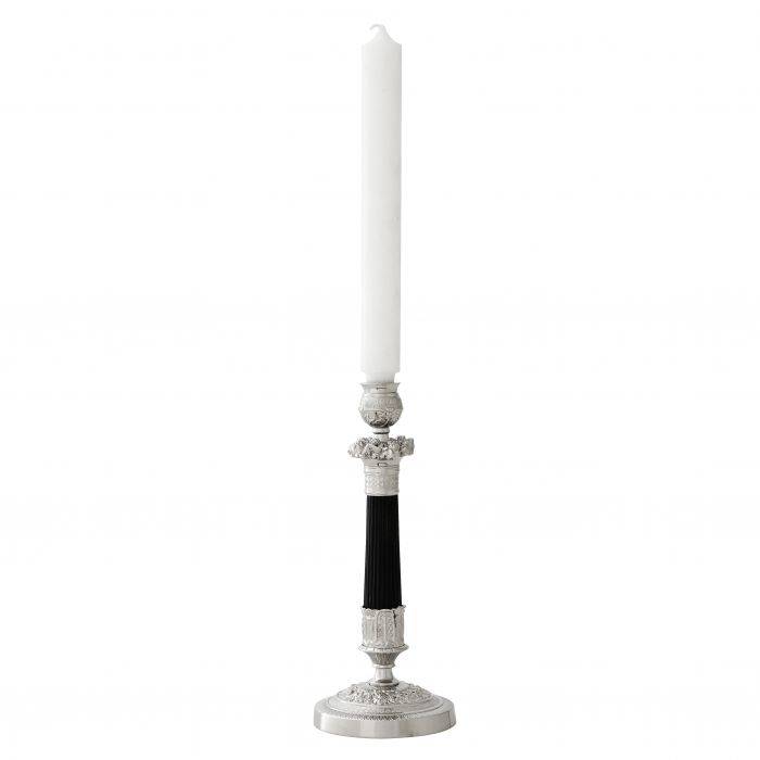 Eichholtz 108569 Candle Holder Emilion nickel/black finish