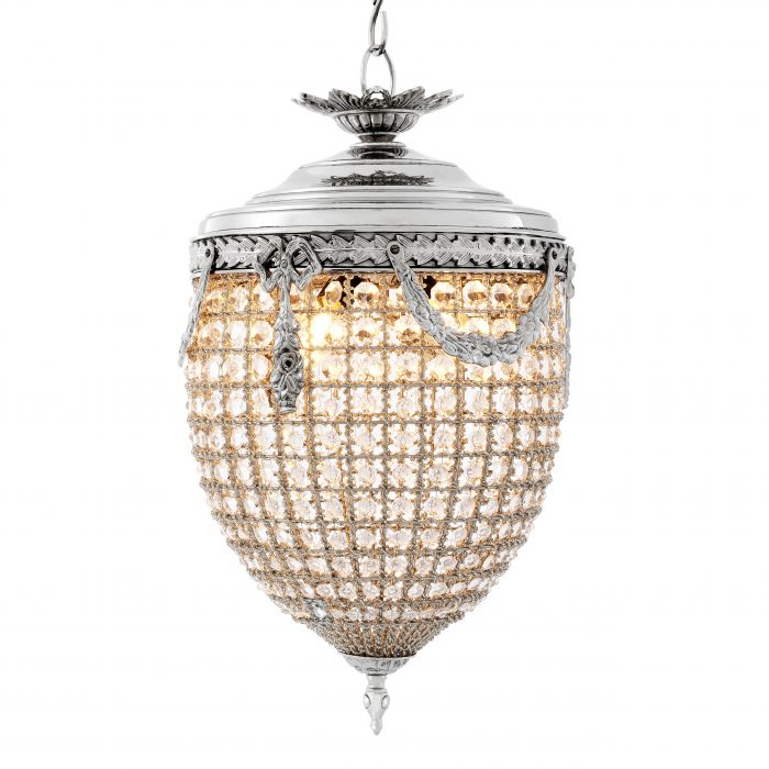 Eichholtz 104594 Chandelier Emperor S nickel finish