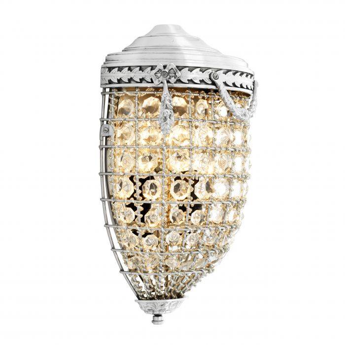 Eichholtz 106132 Wall Lamp Emperor nickel finish