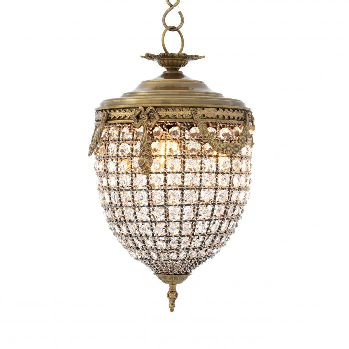 Eichholtz 106381 Chandelier Emperor XS antique brass finish