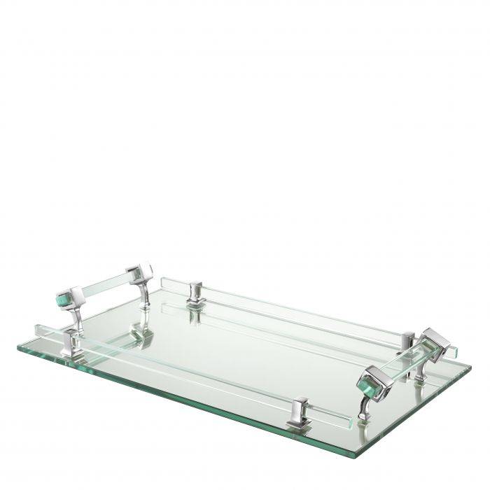 Eichholtz 111158 Tray Evelyn nickel finish