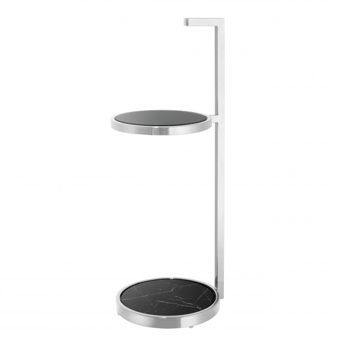 Eichholtz 111269 Side Table Exton polished stainless steel