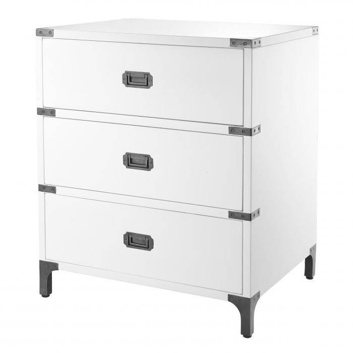 Eichholtz 111762 Side Table Ferro waxed white finish