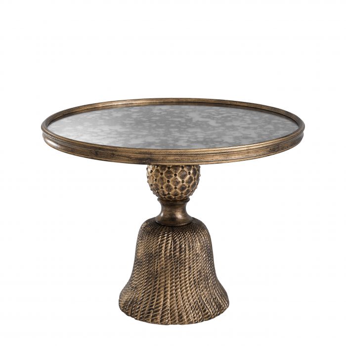 Eichholtz 111951 Side Table Fiocchi antique gold finish S