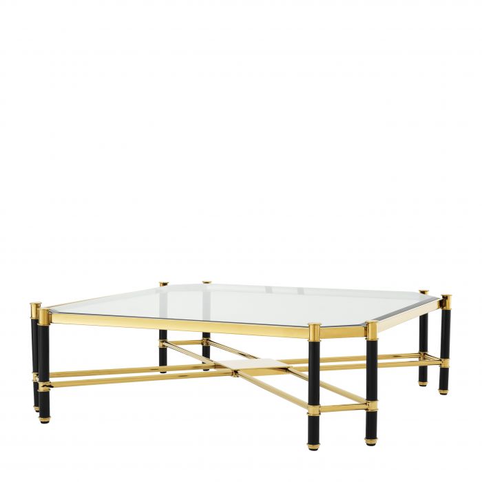 Eichholtz 111783 Coffee Table Florence gold & black finish