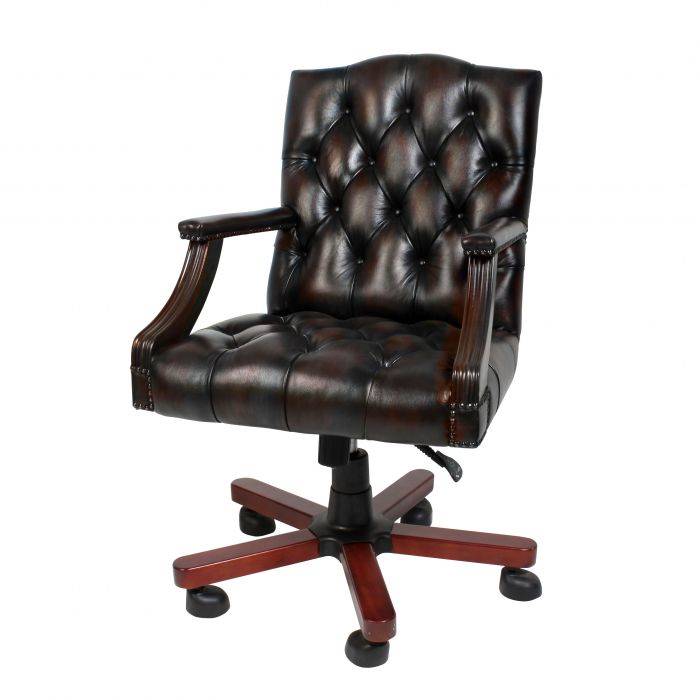Eichholtz 103974U Desk Chair Gainsborough Brown - U
