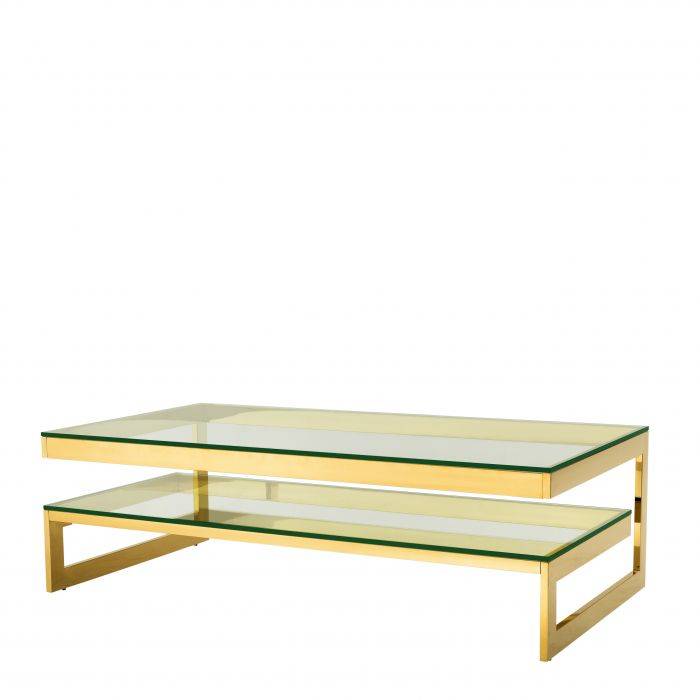 Eichholtz 110367 Coffee Table Gamma gold finish