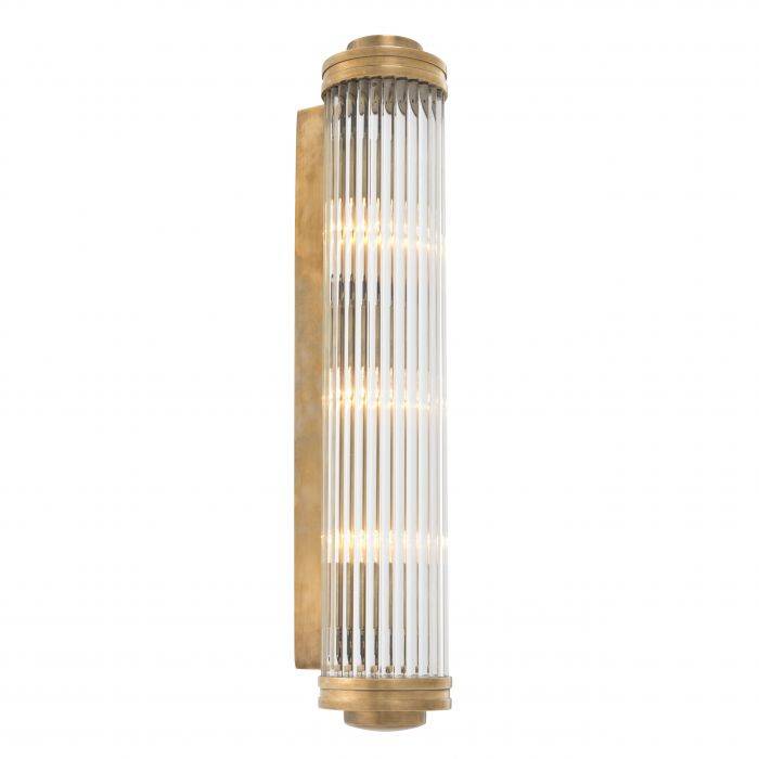 Eichholtz 112420 Wall Lamp Gascogne XL vintage brass finish