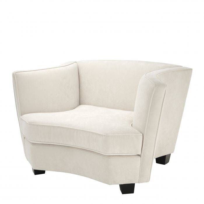 Eichholtz 111439 Chair Giulietta ecru velvet