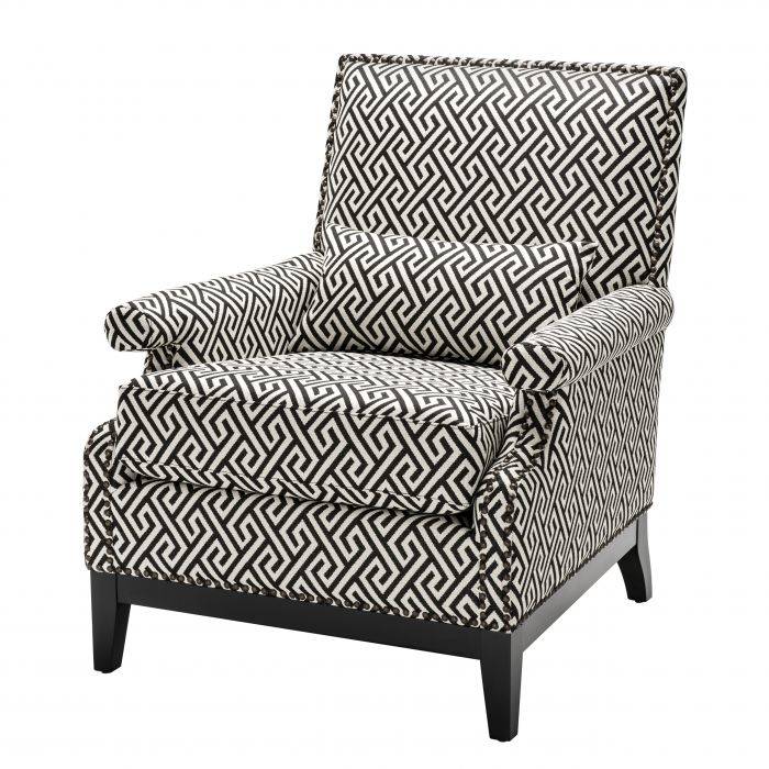 Eichholtz 111939 Chair Goldoni dudley black