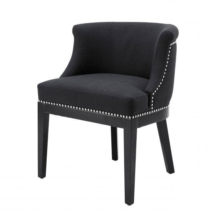 Eichholtz 110747 Dining Chair Boca Grande panama black