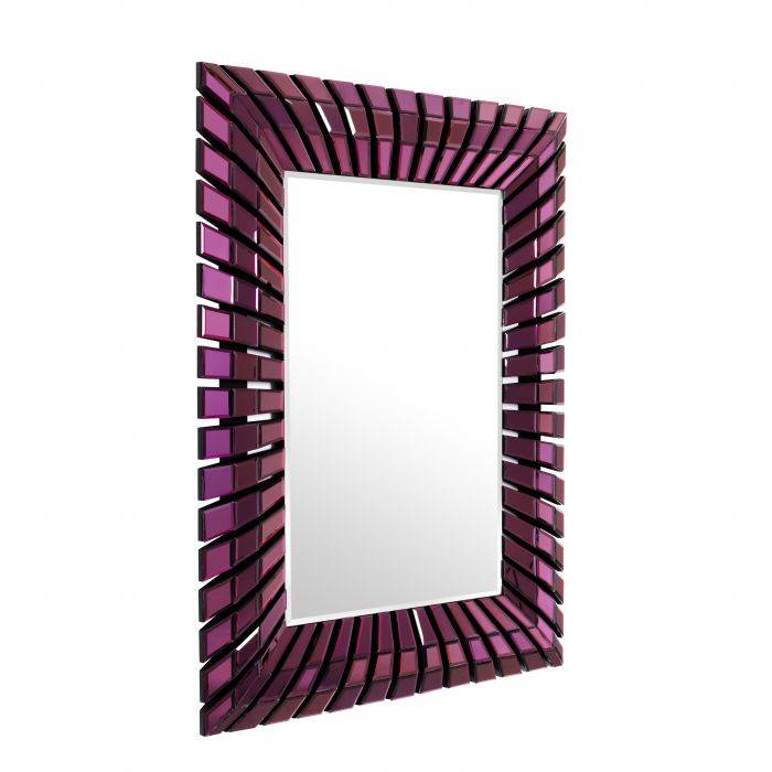 Eichholtz 111721 Mirror Granduca purple mirror glass 90 x 120 cm