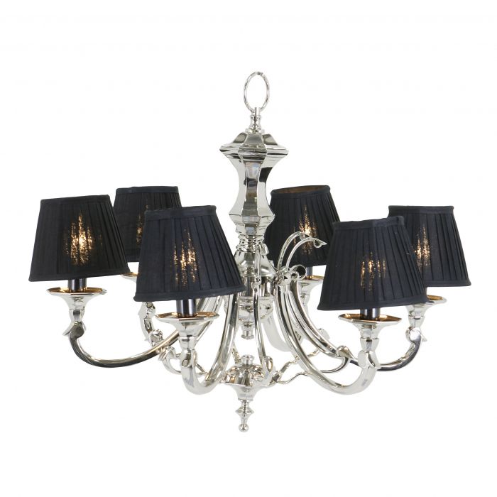 Eichholtz 104361 Chandelier Grenelle nickel finish 6 arms
